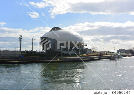 石巻市中瀬地区の風景 34966244