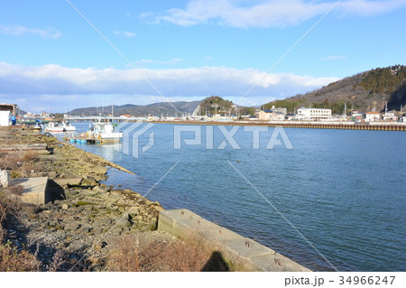 石巻市中瀬地区の風景 石巻市中瀬地区の風景 34966247