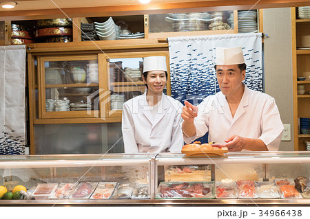 寿司屋 料理人 飲食店 イメージ 寿司屋 料理人 飲食店 イメージ 34966438