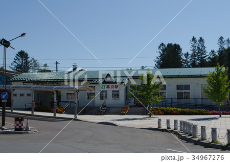 幕別駅の駅前 34967276