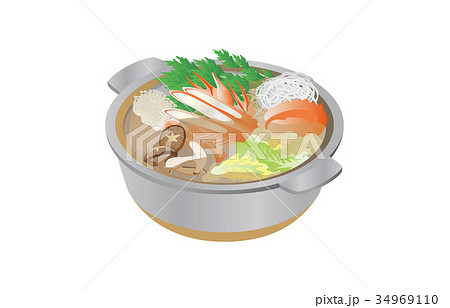 今日のご飯蟹鍋 今日のご飯蟹鍋 34969110