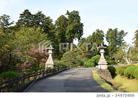 志波彦神社の参道 34970906