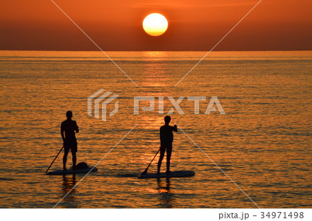 サンセットSUPクルージング サンセットSUPクルージング 34971498