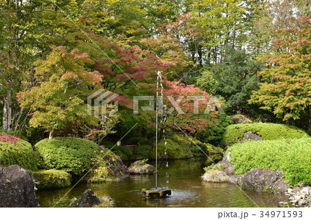 東北の紅葉 34971593