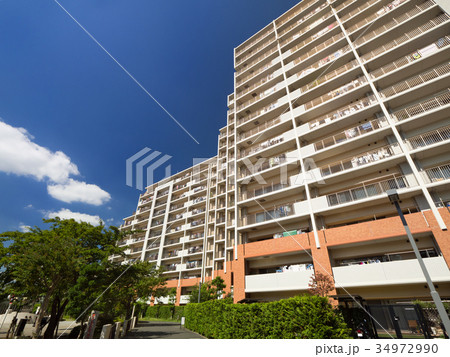 大型マンションの写真素材
