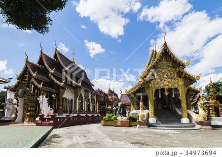 Wat Saen Muang Ma Luang in Chiang Mai, Thailand 34973694