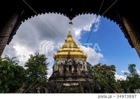 Wat Chiang Man in Chiang Mai, Thailand 34973697