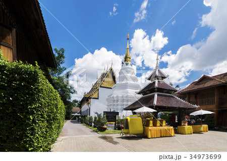 The Wat Duang Di temple in Chiang Mai, Thailand 34973699