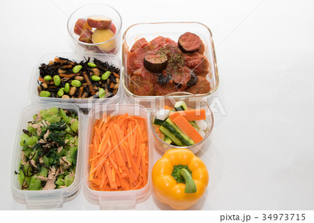 作り置きおかず 34973715