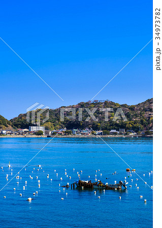 三角ノ瀬戸 海苔養殖風景 天草 三角ノ瀬戸 海苔養殖風景 天草 34973782