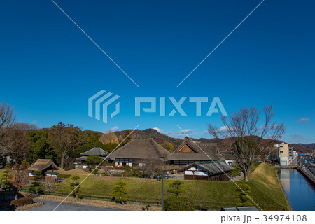 栃木県 足利学校の全景 栃木県 足利学校の全景 34974108