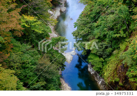 小安峡の秋 秋田県 小安峡の秋 秋田県 34975331