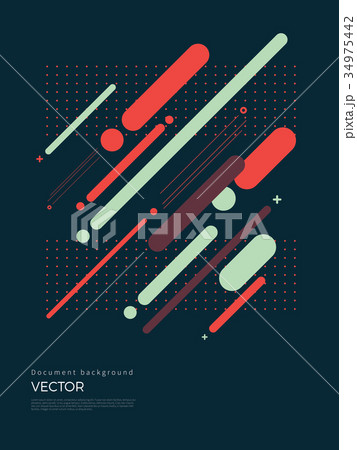 背景 図形 点 34975442