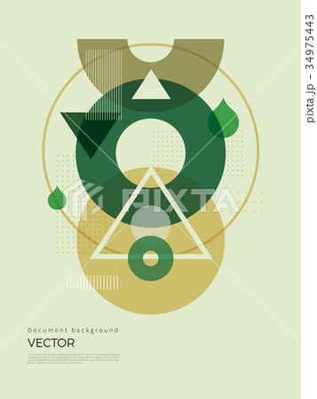 図形 背景 点 34975443