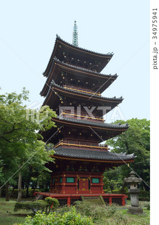 上野東照宮　五重塔 34975941