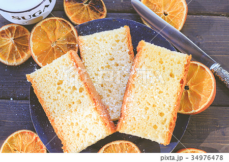 Bitter Orange Sponge Cake 34976478