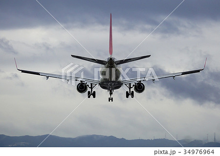 着陸 伊丹空港 着陸 伊丹空港 34976964
