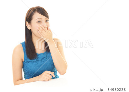 笑顔の女性 笑顔の女性 34980228
