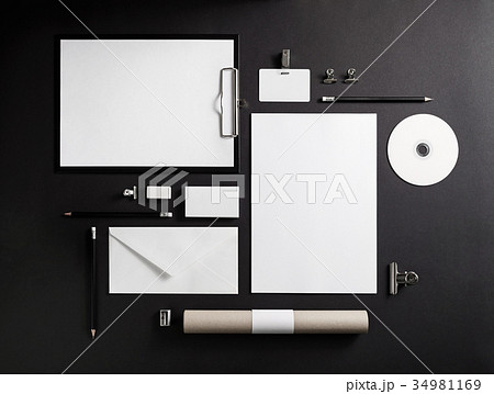 Blank branding template Blank branding template 34981169