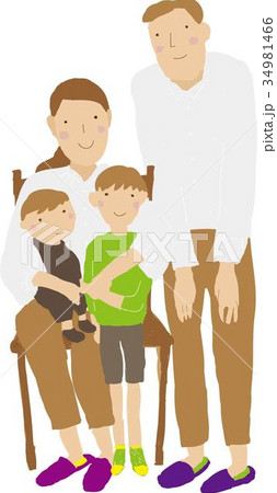 親子 4人 いす 親子 4人 いす 34981466