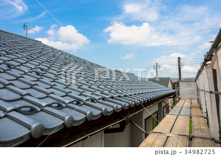 瓦屋根 瓦屋根 34982725