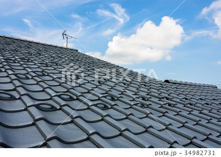 瓦屋根 34982731