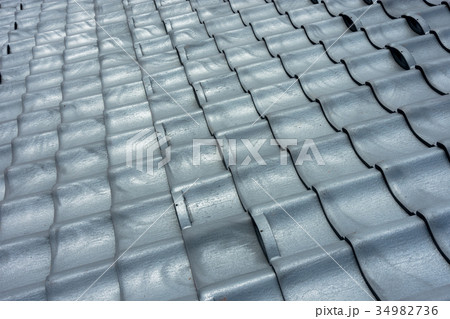 瓦屋根 34982736