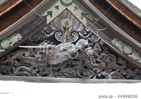 木彫の龍（高野山･金剛峰寺／和歌山県伊都郡高野町高野山） 34989026