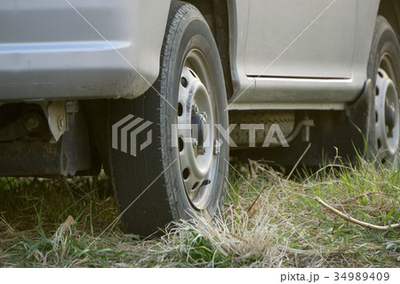 駐車場 雑草 駐車場 雑草 34989409