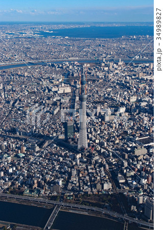 建設中のスカイツリー 34989827