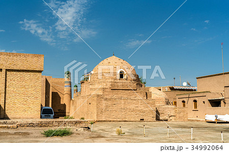 Sayid Allauddin Mausoleum at Itchan Kala, the Sayid Allauddin Mausoleum at Itchan Kala, the 34992064