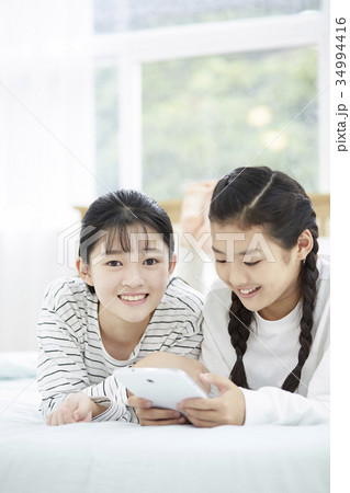 少女 子供 友達 34994416