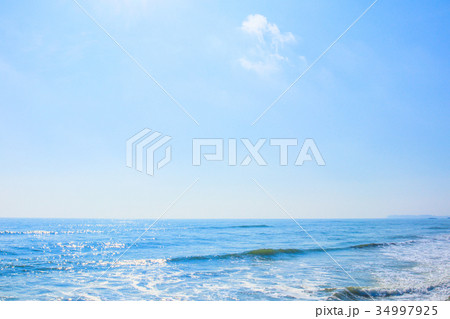 朝日のあたる海 一宮町海岸 長生村海岸 朝日のあたる海 一宮町海岸 長生村海岸 34997925