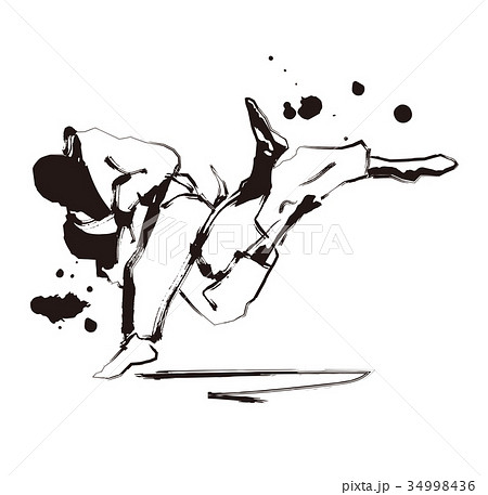 Judo Stock Illustration
