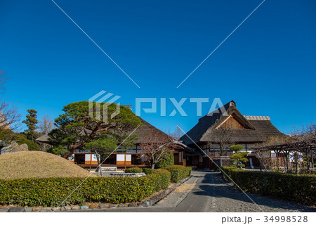 栃木県　足利学校の方丈とお庭 34998528