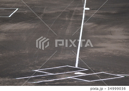 バッターボックス（高知市野球場／高知県高知市大原町） 34999036