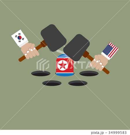 America And South Korean Trying To Hit North Korea 34999583