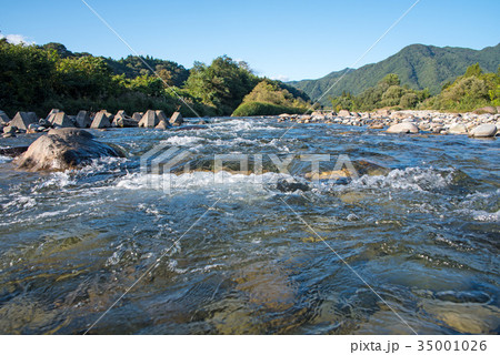 晩夏　初秋の利根川　上牧付近 35001026