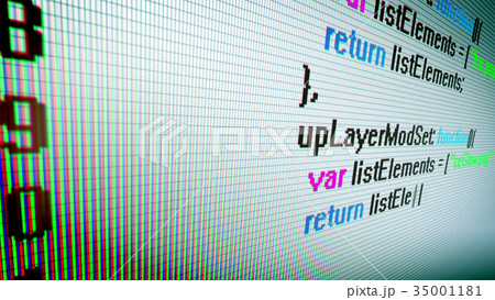 Advanced Coding in Extreme Close-up 35001181