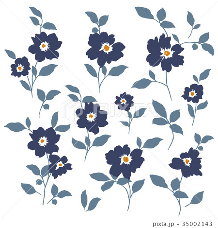 花のイラスト素材　 35002143