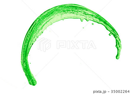 green liquid splash green liquid splash 35002264