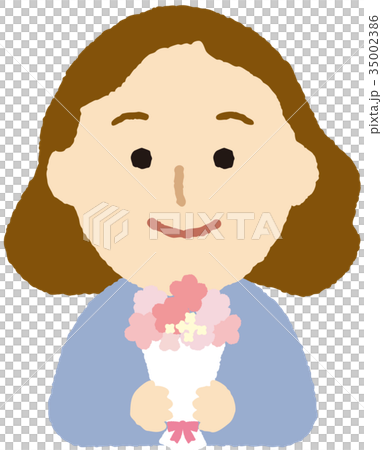 Bouquet and women 35002386