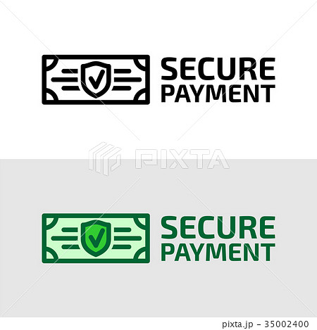 Secure payment icon. 35002400