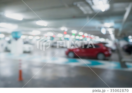 Blur of parking for background 35002870