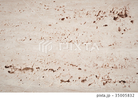 大理石のテクスチャ トラバーチンのクローズアップの写真素材