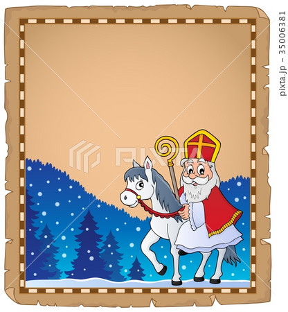 Parchment with Sinterklaas theme 5 Parchment with Sinterklaas theme 5 35006381