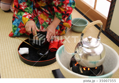 子供の茶道教室 35007355