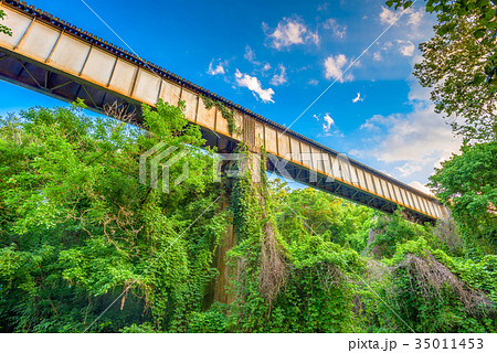 Rural Train Trestle Rural Train Trestle 35011453