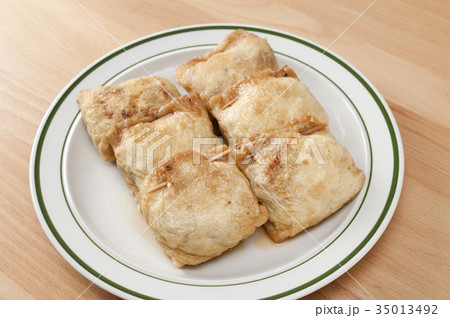 油揚げの肉詰め 35013492