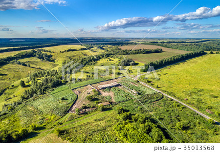 Remains of a Soviet collective farm in Kursk Remains of a Soviet collective farm in Kursk 35013568